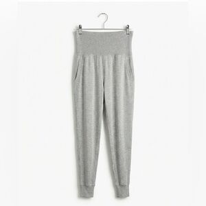 BEYOND YOGA Gray Modal Soft Foldover Jogger Sweatpants Women's XS CF1079